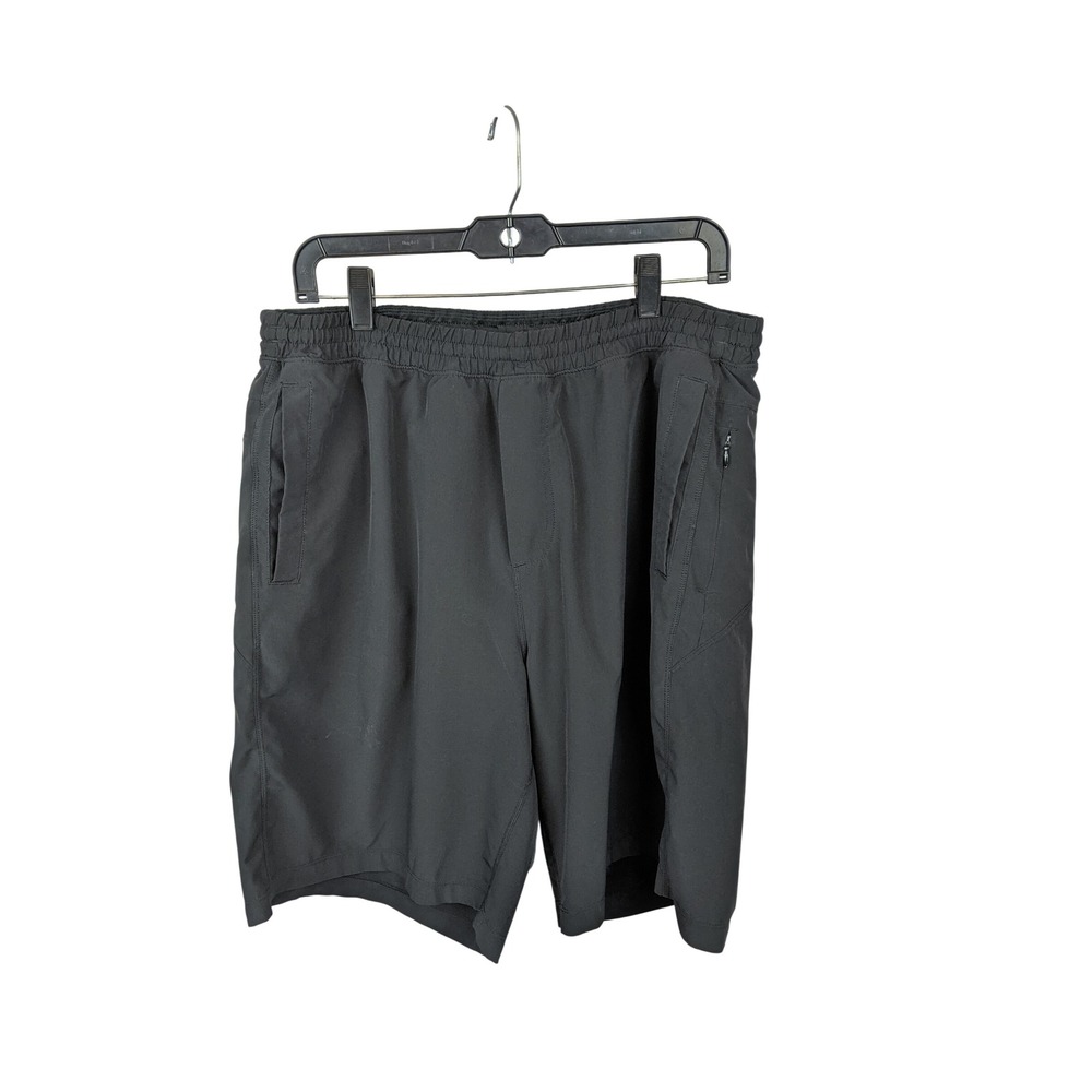 Birddogs Boom for Your Boomstick Mens XXL Long Lined Athletic Shorts Dark Gray